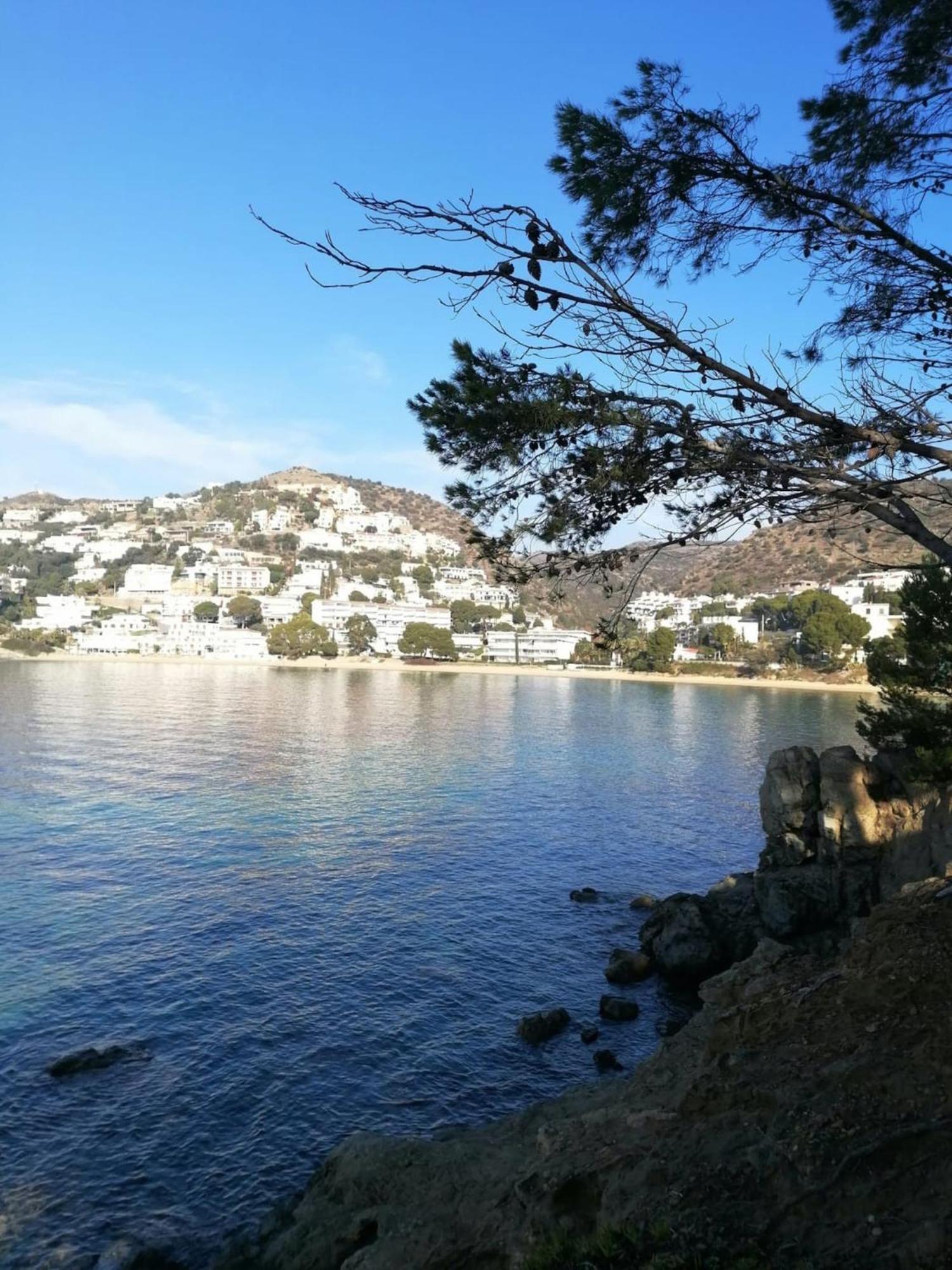 Casa Con Vistas Al Mar Y A La Montana En La Almadrava Villa Rosas Exteriör bild