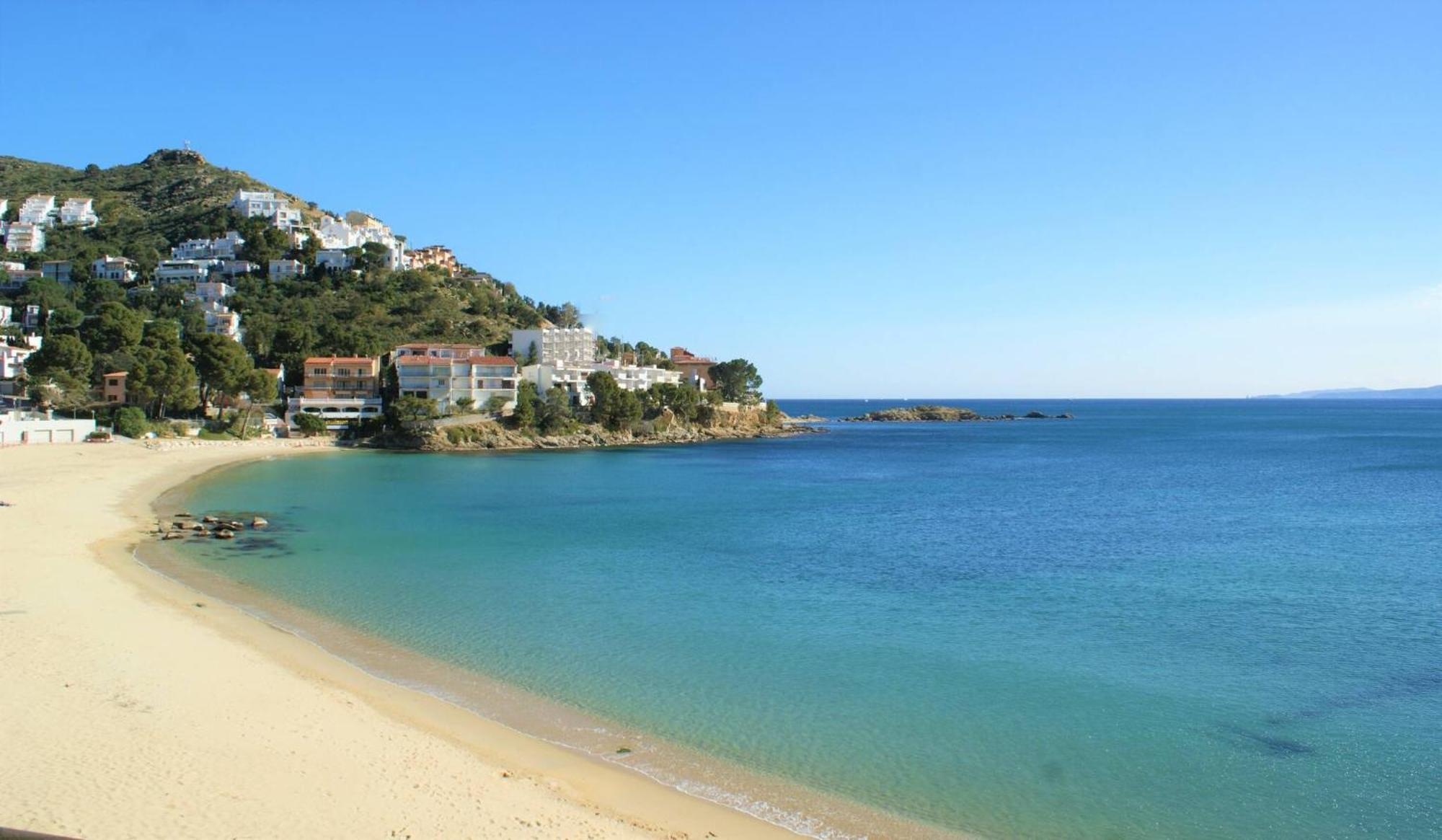 Casa Con Vistas Al Mar Y A La Montana En La Almadrava Villa Rosas Exteriör bild