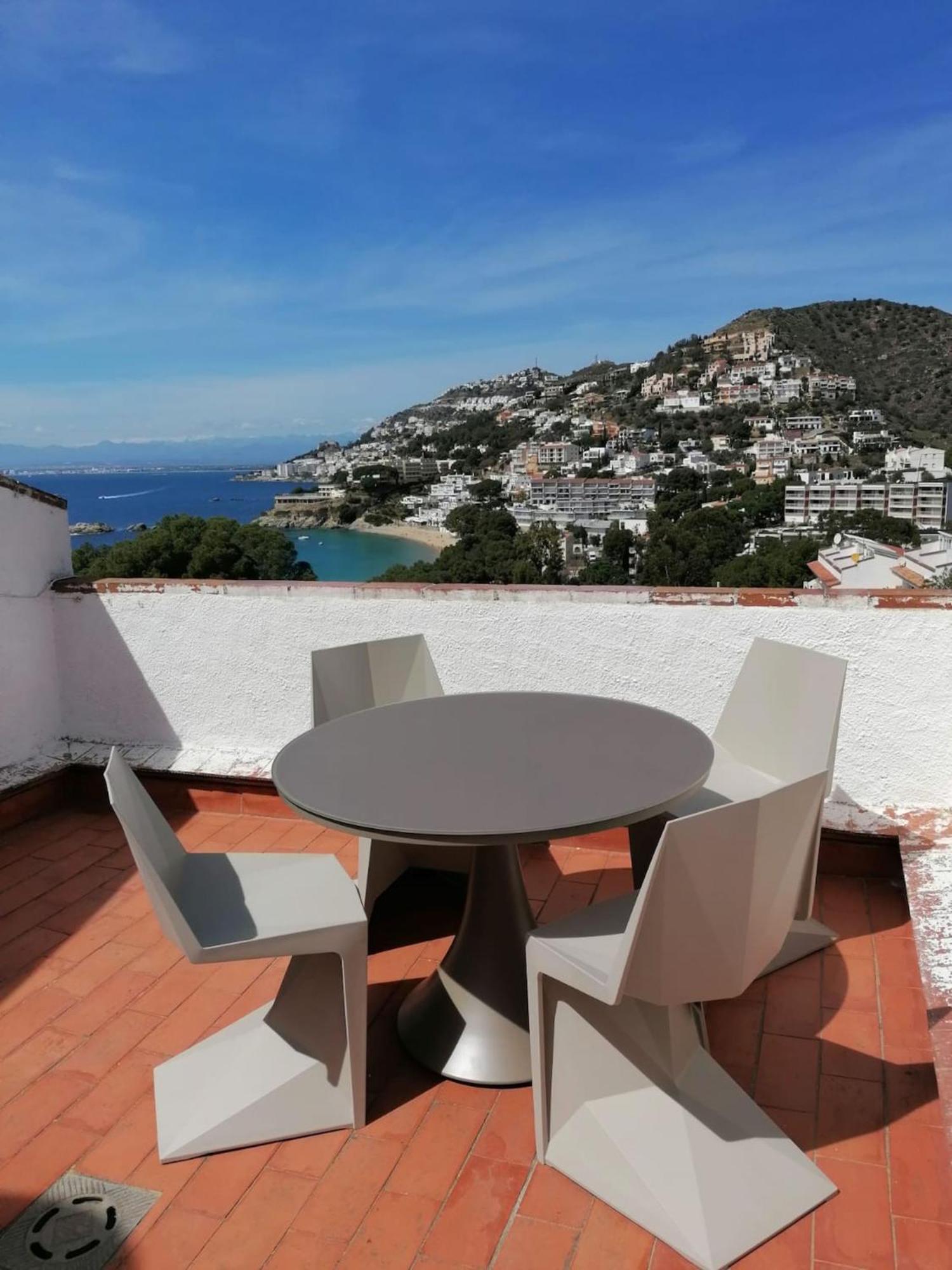 Casa Con Vistas Al Mar Y A La Montana En La Almadrava Villa Rosas Exteriör bild