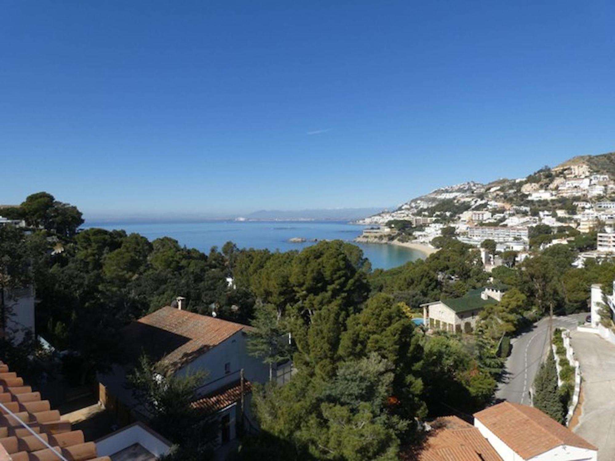 Casa Con Vistas Al Mar Y A La Montana En La Almadrava Villa Rosas Exteriör bild